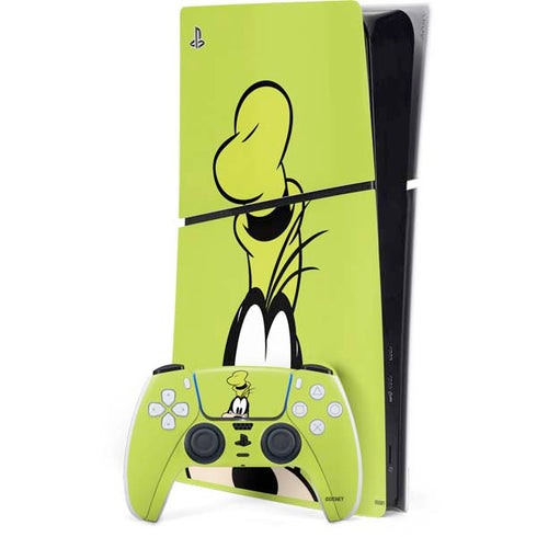 Disney Friends Goofy Up Close PlayStation PS5 Skins