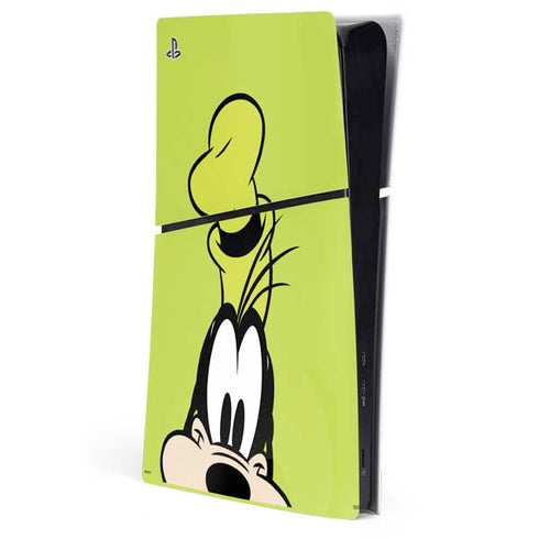 Disney Friends Goofy Up Close PS5 Slim Digital Edition Console Skin
