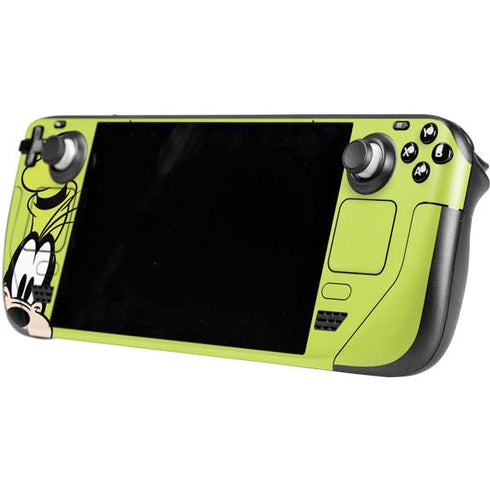 Disney Friends Goofy Up Close Steam Deck Handheld Gaming Computer Skin
