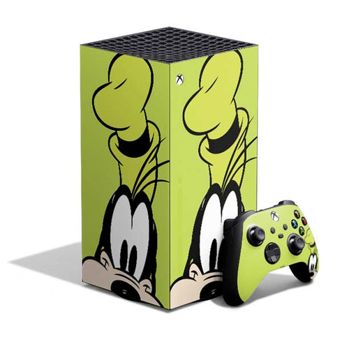 Disney Friends Goofy Up Close XBox Series X Digital Edition Bundle Skin