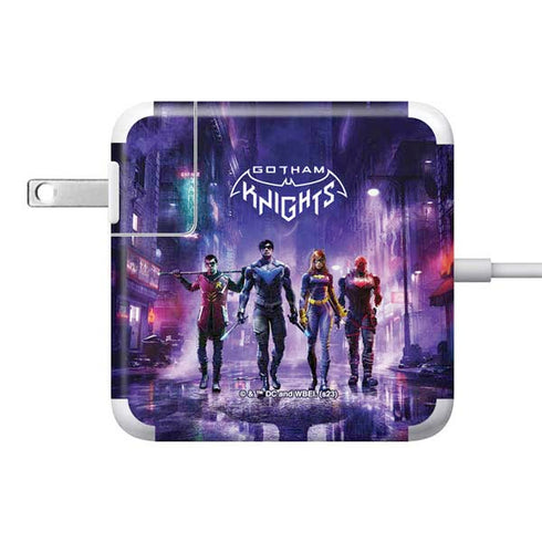 DC Comics Gotham Knights Characters 85W Power Adapter (15 and 17 inch MacBook Pro Charger) Skin