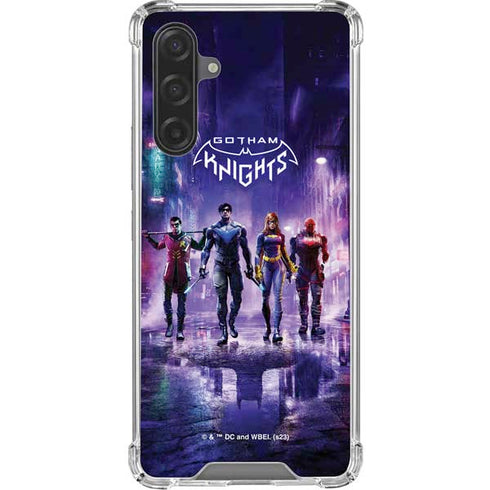 DC Comics Gotham Knights Characters Galaxy A17 Clear Case