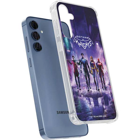 DC Comics Gotham Knights Characters Galaxy A35 5G Clear Case