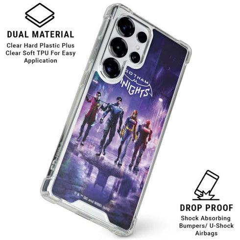 DC Comics Gotham Knights Characters Galaxy S25 Ultra Clear Case