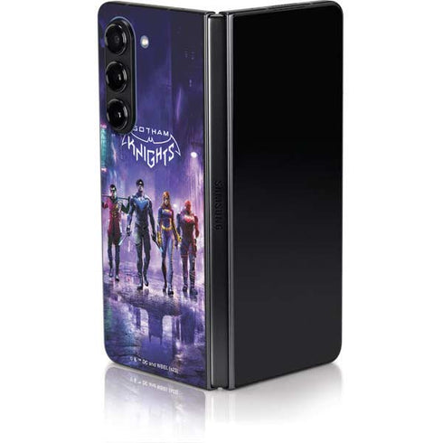 DC Comics Gotham Knights Characters Galaxy Z Fold5 5G Skin
