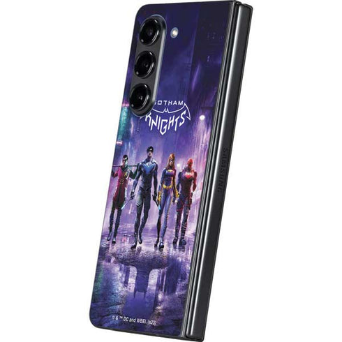 DC Comics Gotham Knights Characters Galaxy Z Fold5 5G Skin