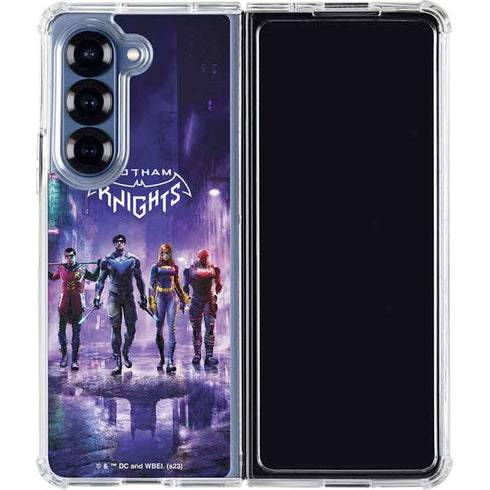 DC Comics Gotham Knights Characters Galaxy Z Fold6 Clear Case