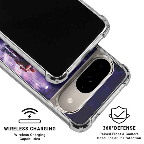 DC Comics Gotham Knights Characters Google Pixel 10 Clear Case