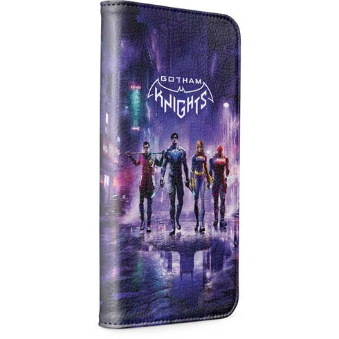 DC Comics Gotham Knights Characters iPhone 15 Plus Folio Case