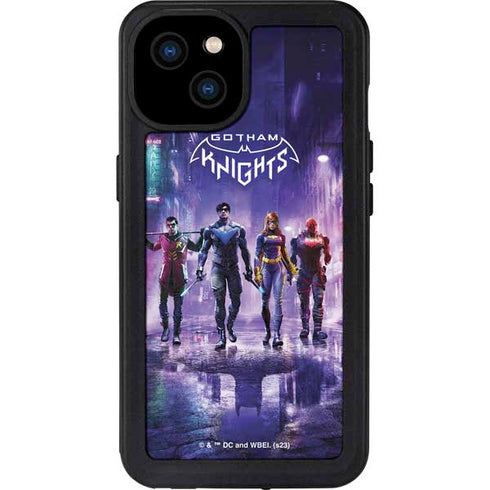 DC Comics Gotham Knights Characters iPhone 15 Plus Waterproof Case