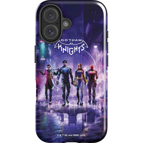 DC Comics Gotham Knights Characters iPhone 16 Magsafe Impact Case