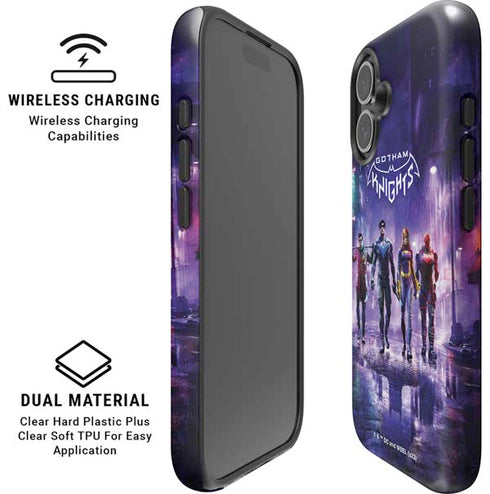 DC Comics Gotham Knights Characters iPhone 16 Magsafe Impact Case