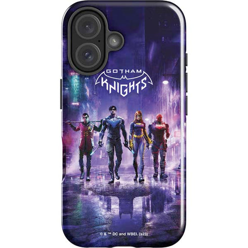 DC Comics Gotham Knights Characters iPhone 16 Plus Impact Case