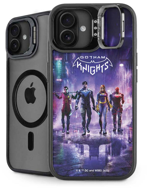 DC Comics Gotham Knights Characters iPhone 16 Plus Kickstand Case