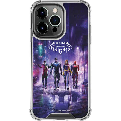 DC Comics Gotham Knights Characters iPhone 16 Pro Clear Case