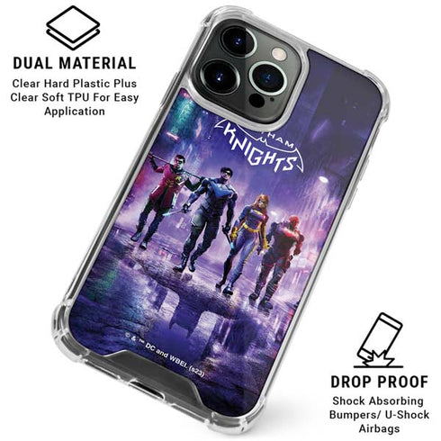 DC Comics Gotham Knights Characters iPhone 16 Pro Clear Case