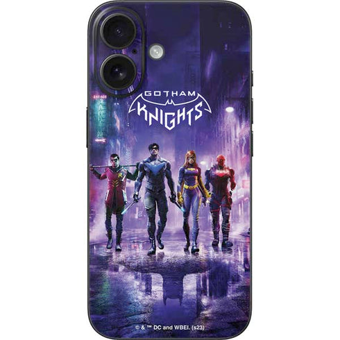 DC Comics Gotham Knights Characters iPhone 16 Skin