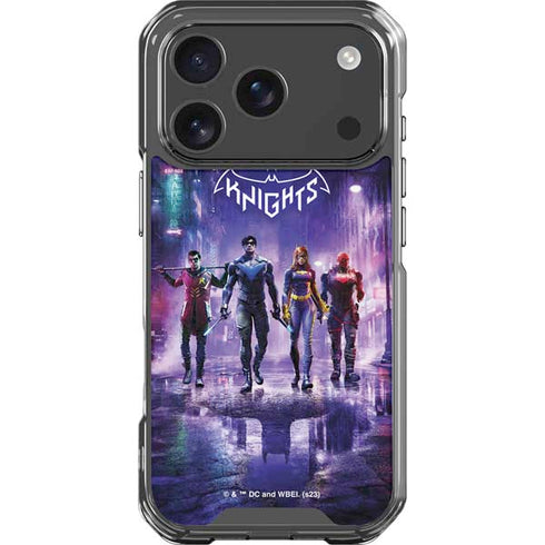 DC Comics Gotham Knights Characters iPhone 18 Pro Clear Case