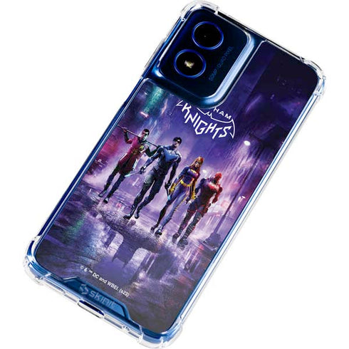DC Comics Gotham Knights Characters Moto G 5G (2024) Clear Case