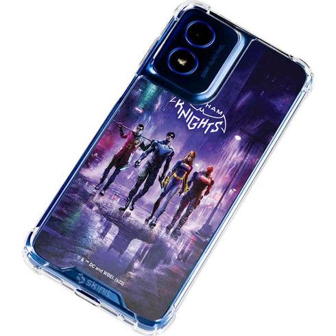 DC Comics Gotham Knights Characters Moto G Play 4G (2024) Clear Case