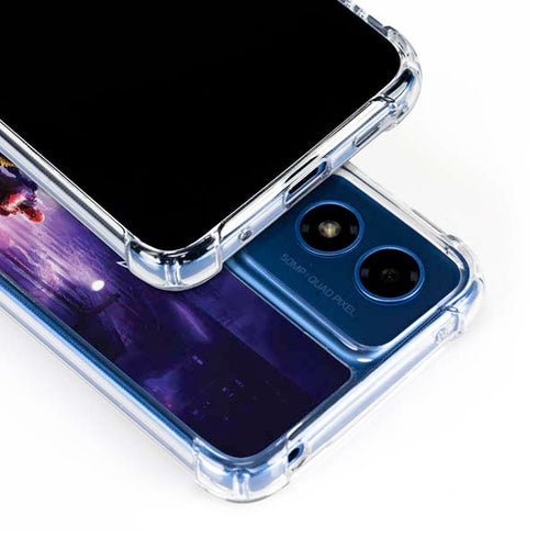 DC Comics Gotham Knights Characters Moto G Play 4G (2024) Clear Case