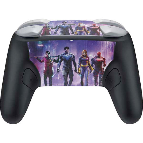 DC Comics Gotham Knights Characters Nintendo Switch 2 (2025) Pro Controller Skin