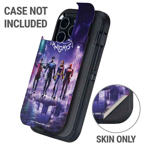 DC Comics Gotham Knights Characters Otterbox Defender iPhone Skin