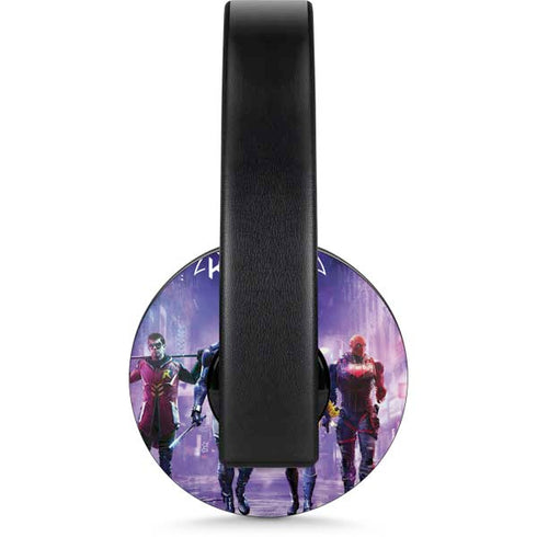 DC Comics Gotham Knights Characters PlayStation 4 Gold Wireless Headset Skin