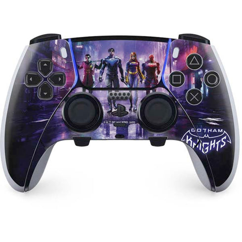 DC Comics Gotham Knights Characters PS5 DualSense Edge Pro Controller Skin