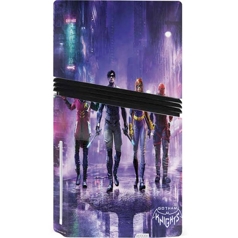 DC Comics Gotham Knights Characters PS5 Pro Disk Console Skin