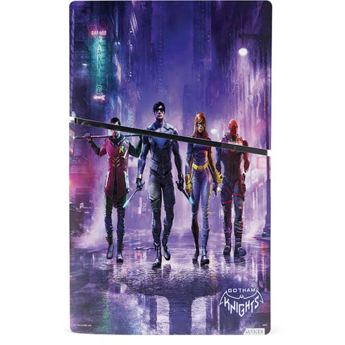 DC Comics Gotham Knights Characters PS5 Slim Digital Edition Console Skin