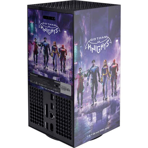 DC Comics Gotham Knights Characters XBox Series X Digital Edition Console Skin