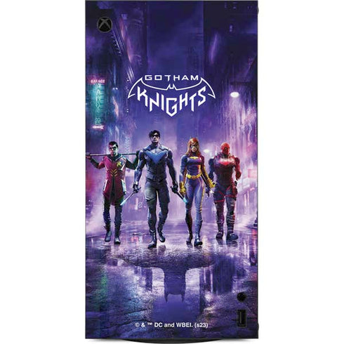 DC Comics Gotham Knights Characters XBox Series X Digital Edition Console Skin