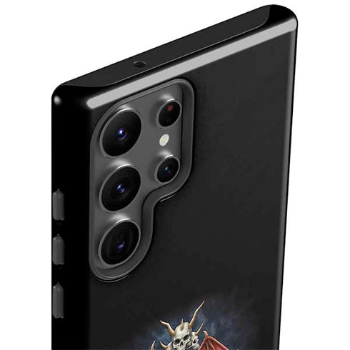 Gothic Dragon & Skull Cross by Sarah Richter Galaxy S23 Ultra Pro Case