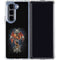 Gothic Dragon & Skull Cross by Sarah Richter Galaxy Z Fold5 5G Clear Case