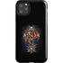 Gothic Dragon & Skull Cross by Sarah Richter iPhone Cases