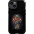Gothic Dragon & Skull Cross by Sarah Richter iPhone 15 Impact Case
