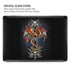 Gothic Dragon & Skull Cross by Sarah Richter MacBook Pro 14in (2021-24) Case plus Skin