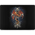Gothic Dragon & Skull Cross by Sarah Richter Apple MacBook Pro 14-inch Skin