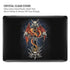 Gothic Dragon & Skull Cross by Sarah Richter MacBook Cases