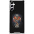 Gothic Dragon & Skull Cross by Sarah Richter Gabb Phone 4 Clear Case