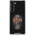 Gothic Dragon & Skull Cross by Sarah Richter Galaxy S24 FE Clear Case