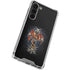 Gothic Dragon & Skull Cross by Sarah Richter Galaxy S24 FE Clear Case