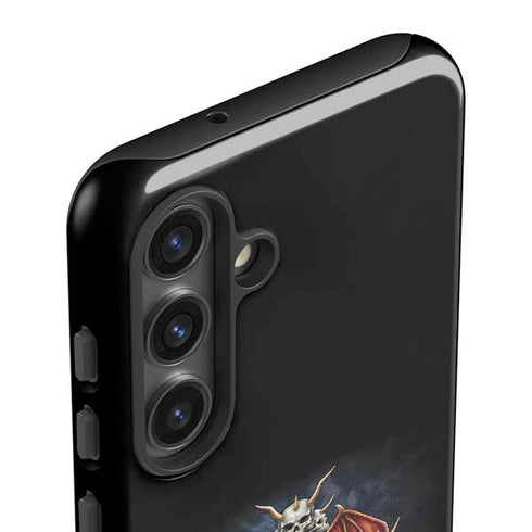 Gothic Dragon & Skull Cross by Sarah Richter Galaxy S25 Plus Impact Case