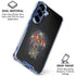 Gothic Dragon & Skull Cross by Sarah Richter Galaxy S25 Clear Case