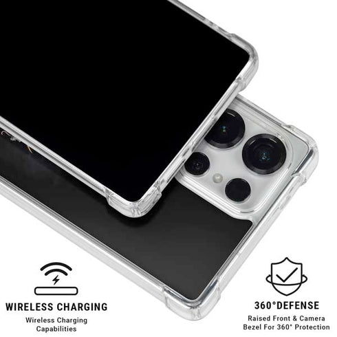 Gothic Dragon & Skull Cross by Sarah Richter Galaxy S25 Ultra Clear Case