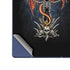 Gothic Dragon & Skull Cross by Sarah Richter Galaxy Z Fold6 Skin