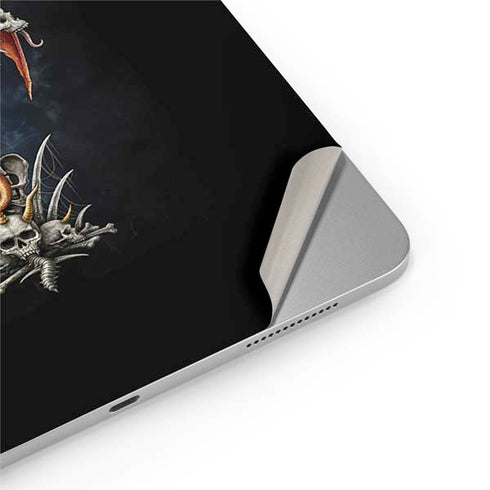 Gothic Dragon & Skull Cross by Sarah Richter iPad Pro 13in M4 (2024) Skin