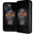 Gothic Dragon & Skull Cross by Sarah Richter iPhone 14 Folio Case