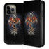 Gothic Dragon & Skull Cross by Sarah Richter iPhone 14 Pro Max Folio Case